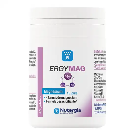 Nutergia ergymag 45 gélules
