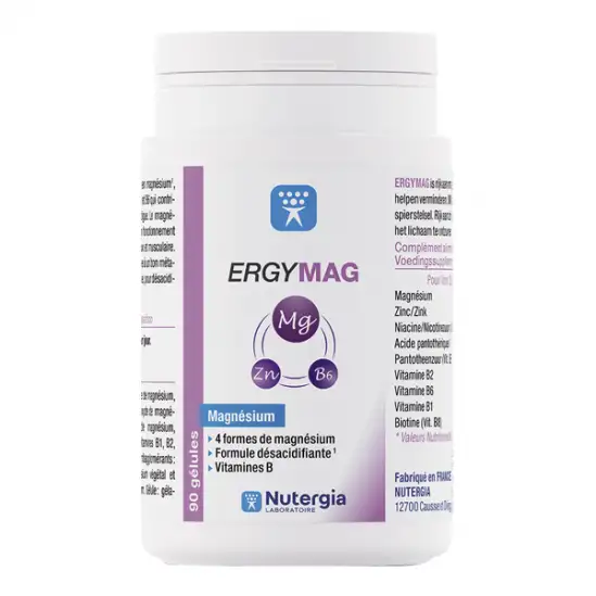Nutergia ergymag magnésium 90 gélules