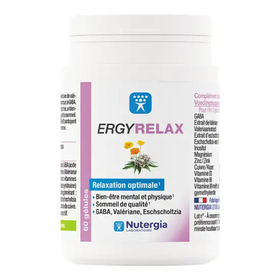 Nutergia Ergyrelax 60 Gélules