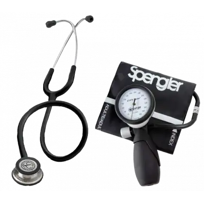 Pack tensio Lian Nano Spengler + Stétho Classic III SE Littmann noir