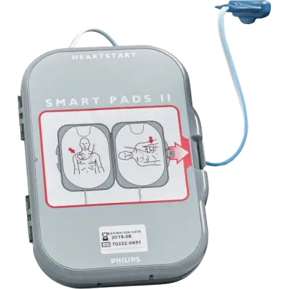 Paire d'électrodes HS Smart II pour défibrillateur Philips FRx