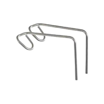 Paire d'étriers (sans étaux) pour fauteuil d'examen Lemi