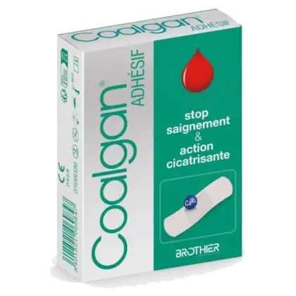 Pansement hémostatique stérile Coalgan (boite de 12)