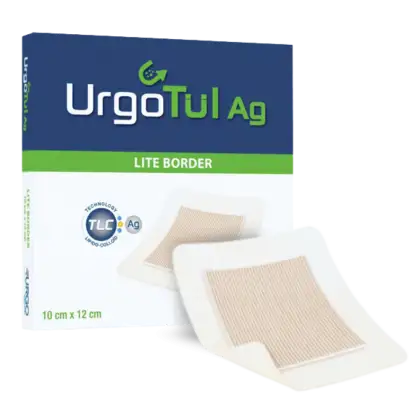 Pansements Urgotul AG Lite Border (boite de 16)