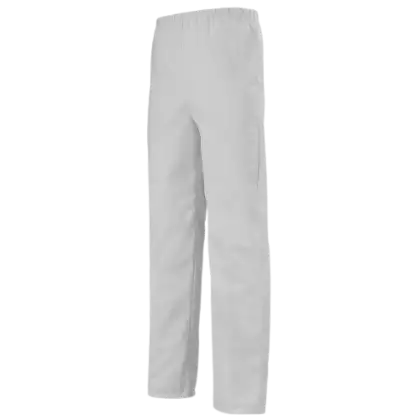 Pantalon médical mixte en coton Lafont Camille (blanc)