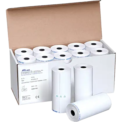 Papier pour imprimante Spirolab (10 rouleaux)