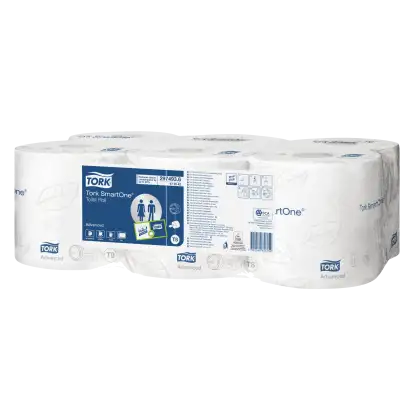 Papier toilette pour Tork SmartOne (6 rouleaux de 1150 formats)