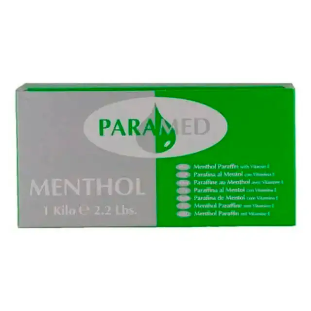 Paraffine pour les Mains avec Menthol 1kg | Pour les Douleurs et la Raideur