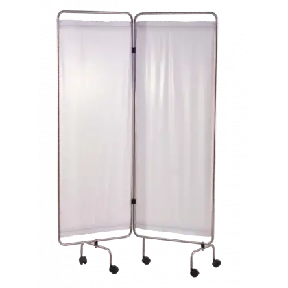 Paravent en inox blanc Holtex