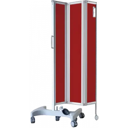 Paravent mobile rigide Ropimex RFW - Coloris unis