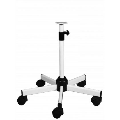 Pied roulant télescopique lesté spécial gynéco pour lampes Lid