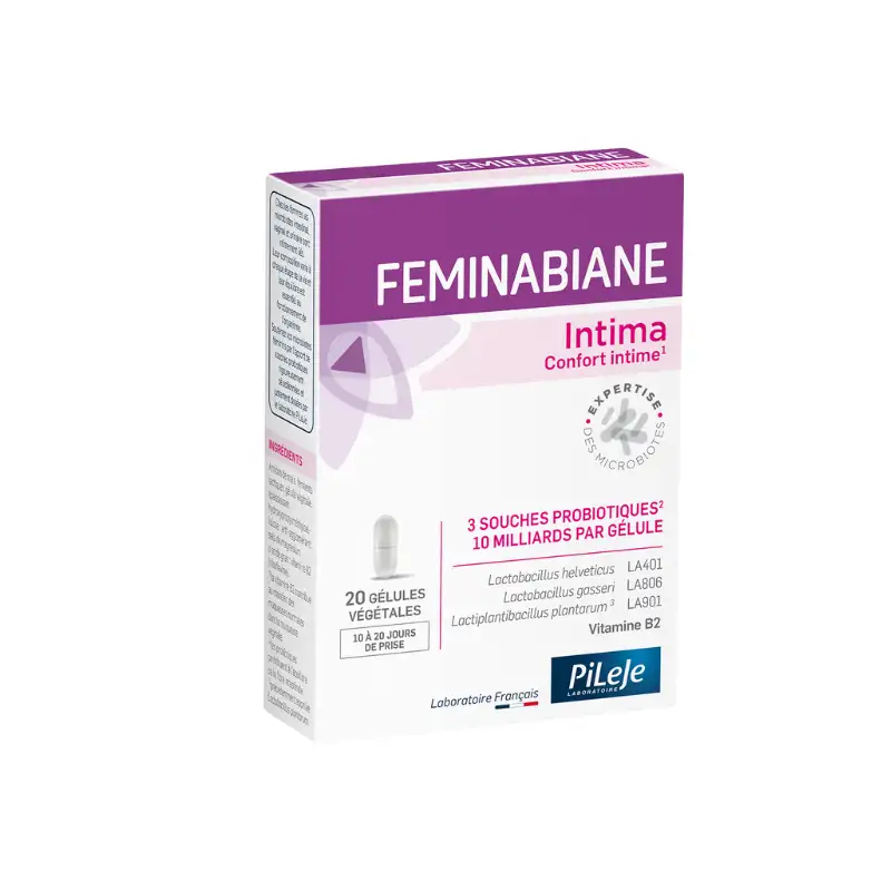 Pileje feminabiane intima 20 gélules