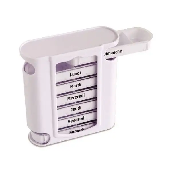 Pilulier hebdomadaire box - Pharmaouest
