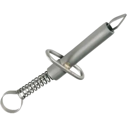 Pince à tiques en inox - 8 cm