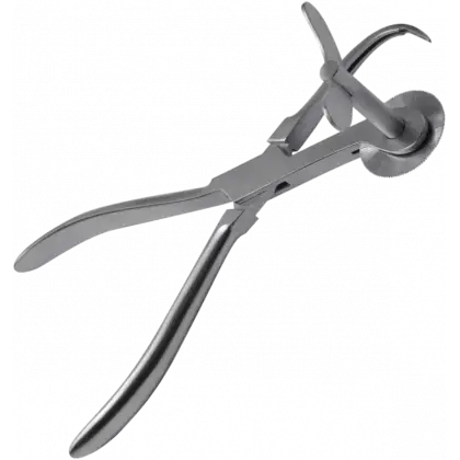 Pince coupe-bague en inox - 19 cm