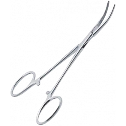 Pince de Kelly en inox (Qualité bloc) - 14 cm