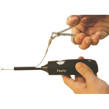 Pince de préhension vétérinaire pour vidéotoscope LED Firefly DE500