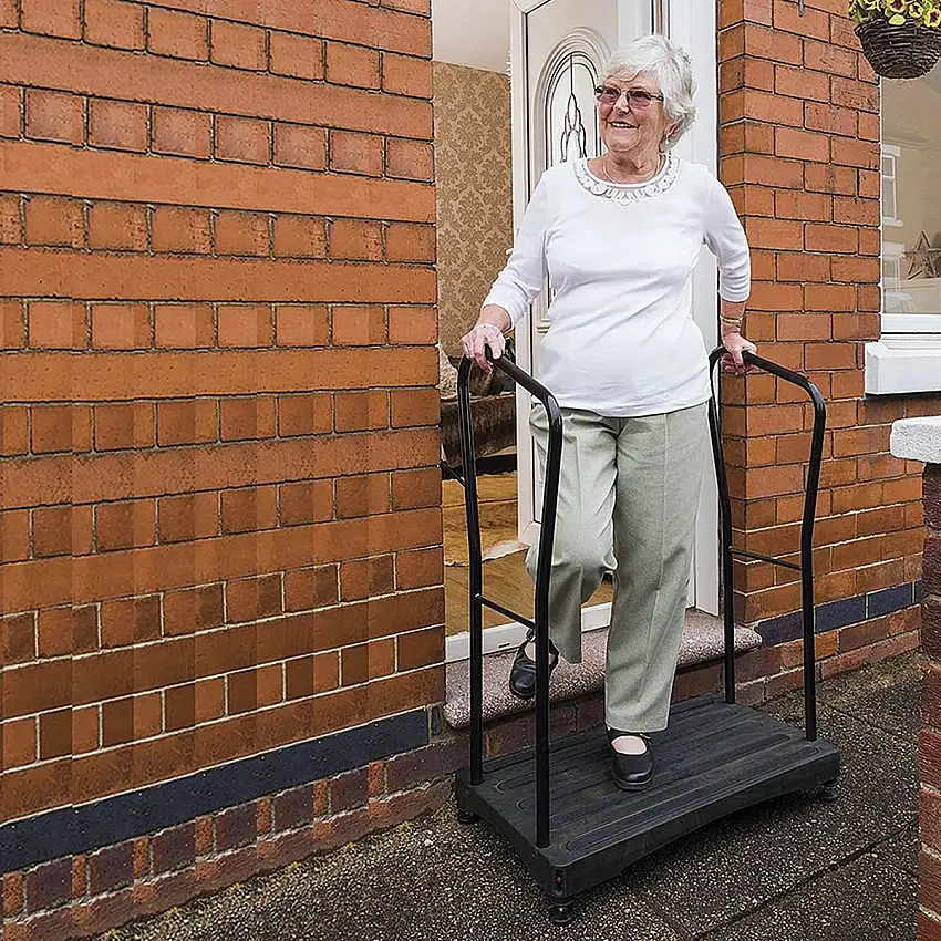 Poignée pour marche extérieure  - Big foot - France Rehab