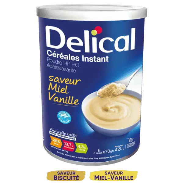 Poudre épaississante HP HC Céréales - Delical