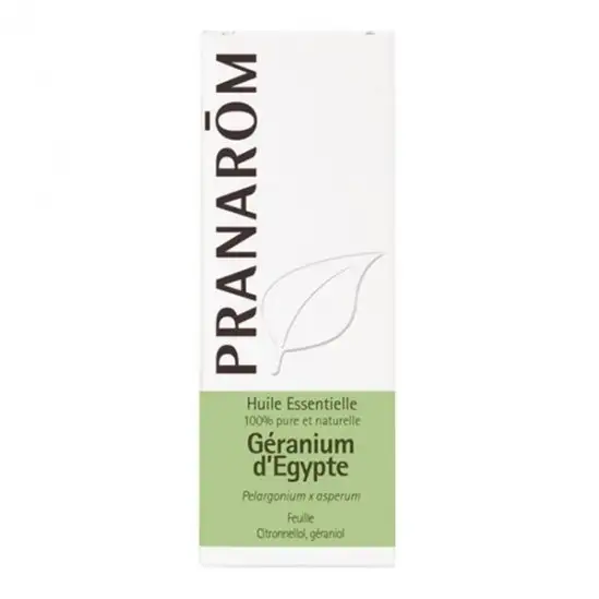 Pranarôm geranium d'égypte huile essentielle 10ml