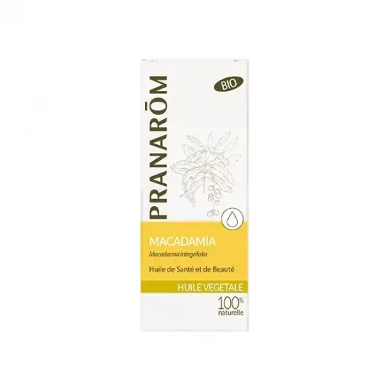 Pranarôm macadamia huile végétale bio 50ml