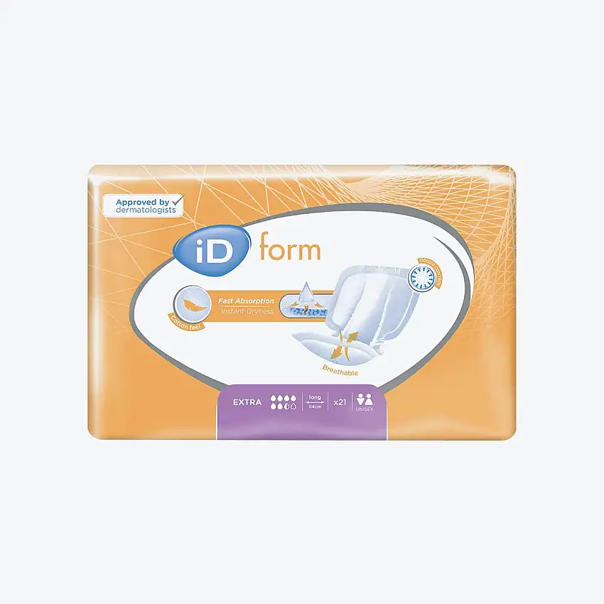 Protection anatomique - iD Form - Extra - Long - 6,5 gouttes - Par 21