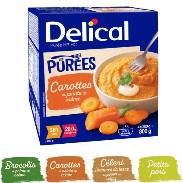 Purée de légumes HP HC - Délical