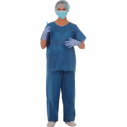 Pyjamas de bloc bleu - 50 g/m2 (carton de 50)