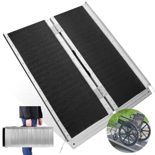Rampe pour Fauteuil Roulant Pliable Salvaescaleras Portable