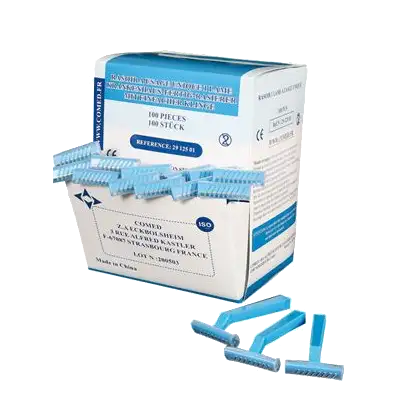 Rasoirs Comed 1 lame à usage unique, non stériles (boîte de 100)