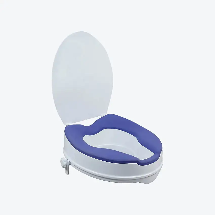 Réhausse WC - Avec couvercle - Aidapt