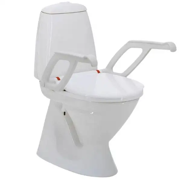 Réhausseur wc avec accoudoirs - Invacare