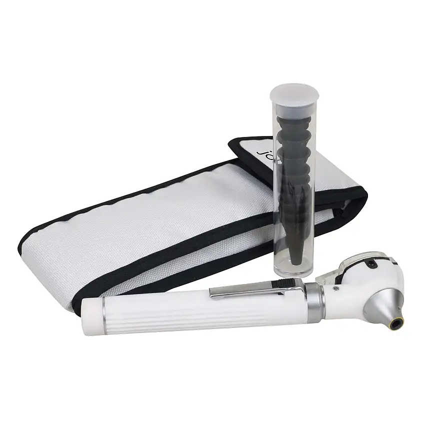 Fiber Optic Otoscope with LED (3 colors) - JOLETI - Gray