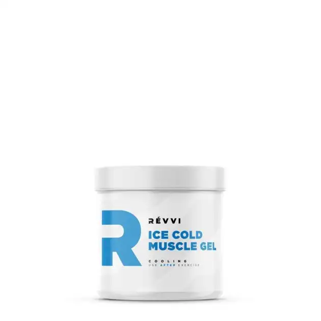 Revvi Ice Cold Gel Musculaire Refroidissant 250 ml couvercle