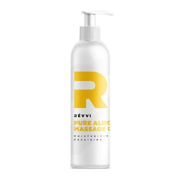 Revvi - Huile de Massage Pure Amande - Distributeur 250 ml