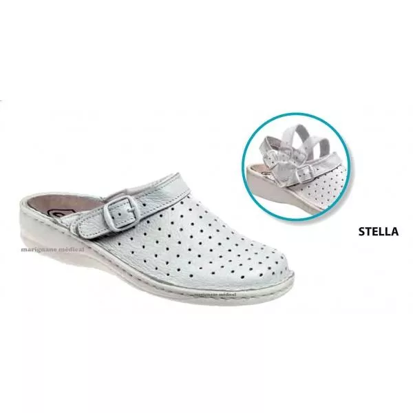 Sabots hôpital cuir Stella