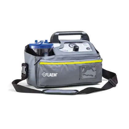 Sac de transport et de protection pour aspirateur de mucosités Flaem Aspira Go