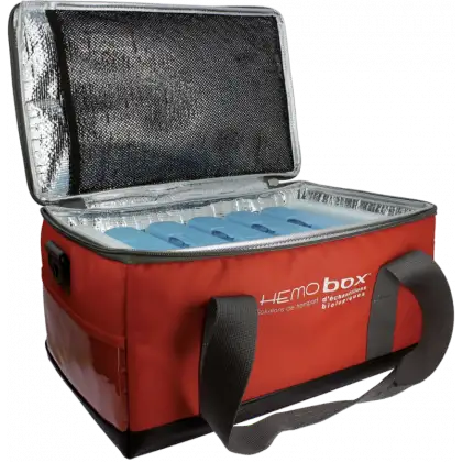 Sacoche de transport isotherme Hemobox