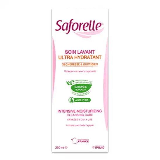 Saforelle soin lavant ultra hydratant 250ml