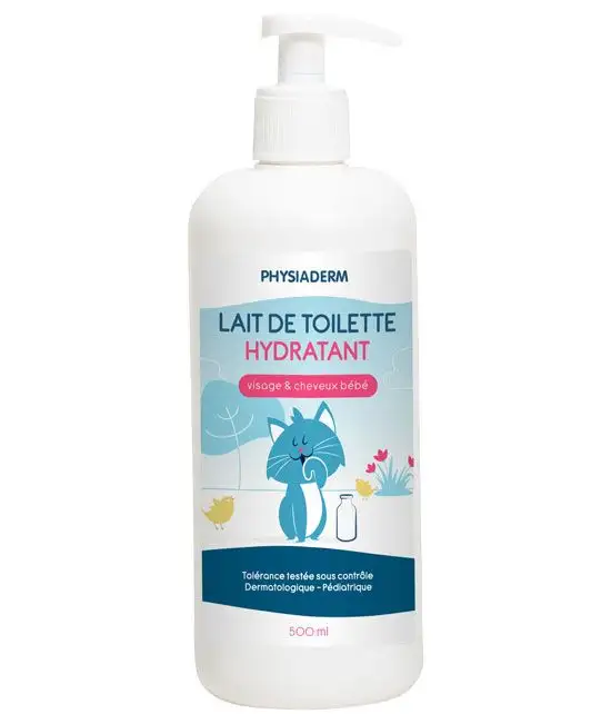 Lait de toilette flacon pompe 500ml