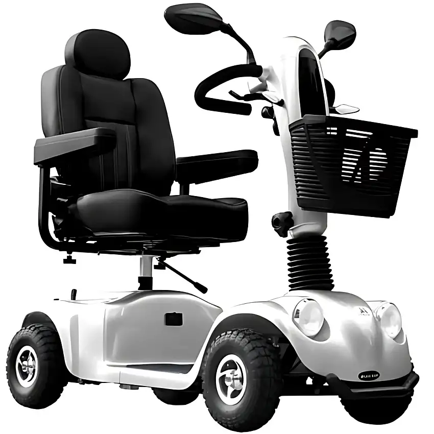 Scooter Électrique pour Adultes | Suspension Intégrale 4 Roues