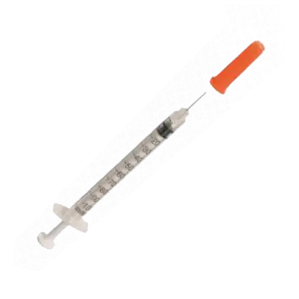 Seringues à insuline BD MicroFine avec aiguille sertie