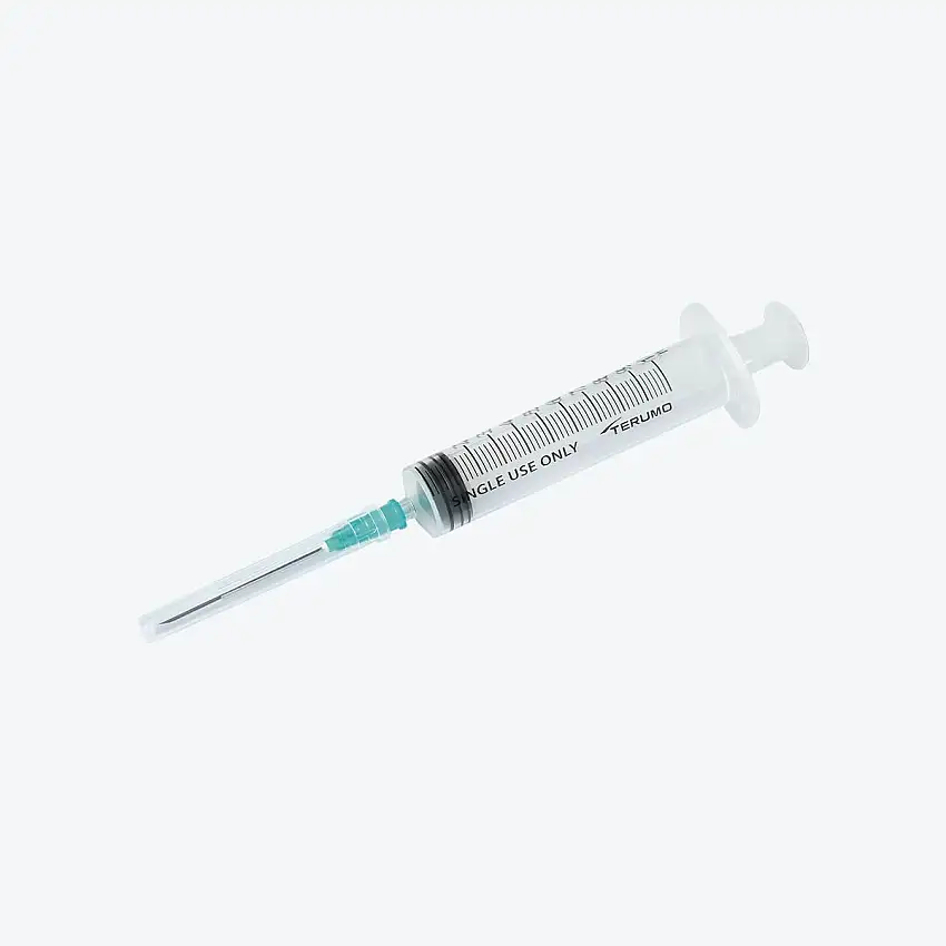 Seringue - 10ml Avec Aig 0.8x38mm 21g - Boîte de 100 - Terumo