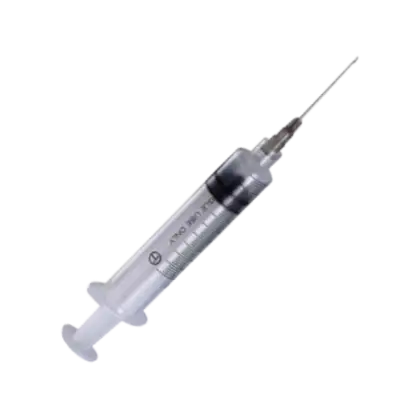 Seringues 3 pièces Térumo Terucristal avec aiguille montée (Boîte de 100)