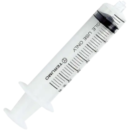 Seringues 3 pièces Térumo Terucristal sans aiguille, embout Luer slip excentré