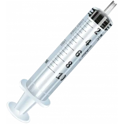 Seringues 3 pièces PIC à mésothérapie 10ml sans aiguille, embout Luer slip centré (boite de 100)