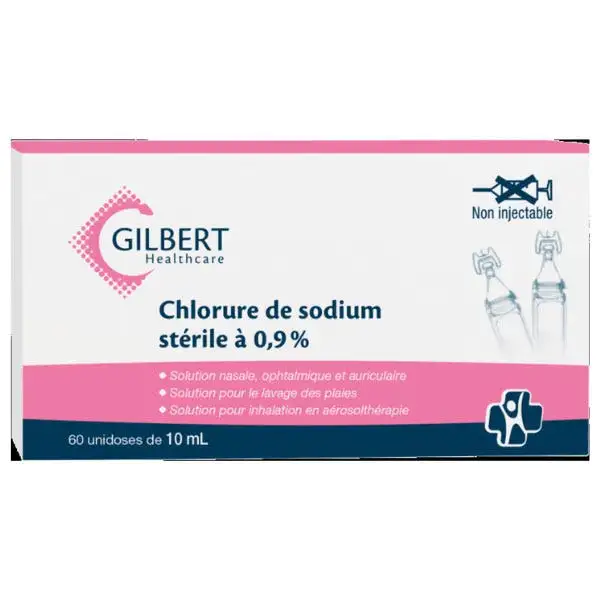 Sérum physiologique - Laboratoire Gilbert