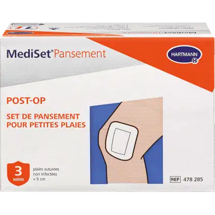 Set de pansements stérile Hartmann Mediset Post-Op