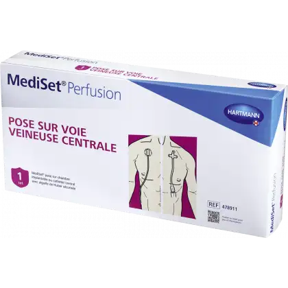 Set de perfusion Hartmann Mediset Perfusion sur voie veineuse centrale