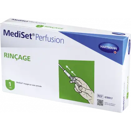 Set pour rinçage d'une voie veineuse Hartmann Mediset Perfusion